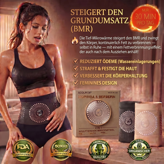 Scolpita® Fettverbrennungs-Short Moringa & Berberin